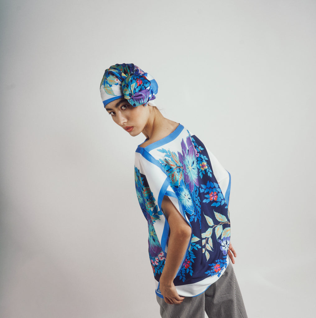 jjTunique foulard FLOREAL | Parisienne et Alors 