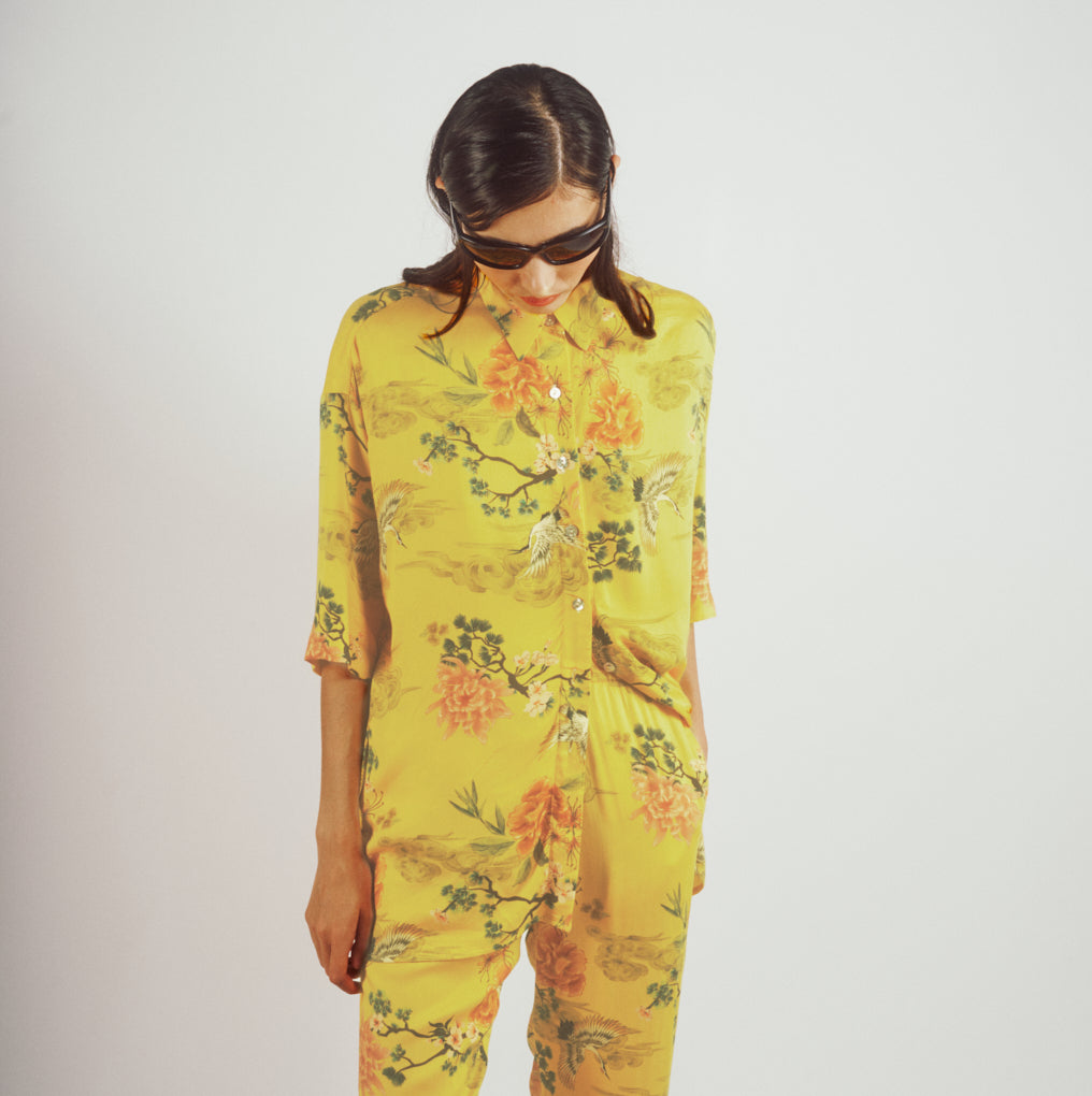 jjDELIGNY printed shirt | Parisienne et Alors 