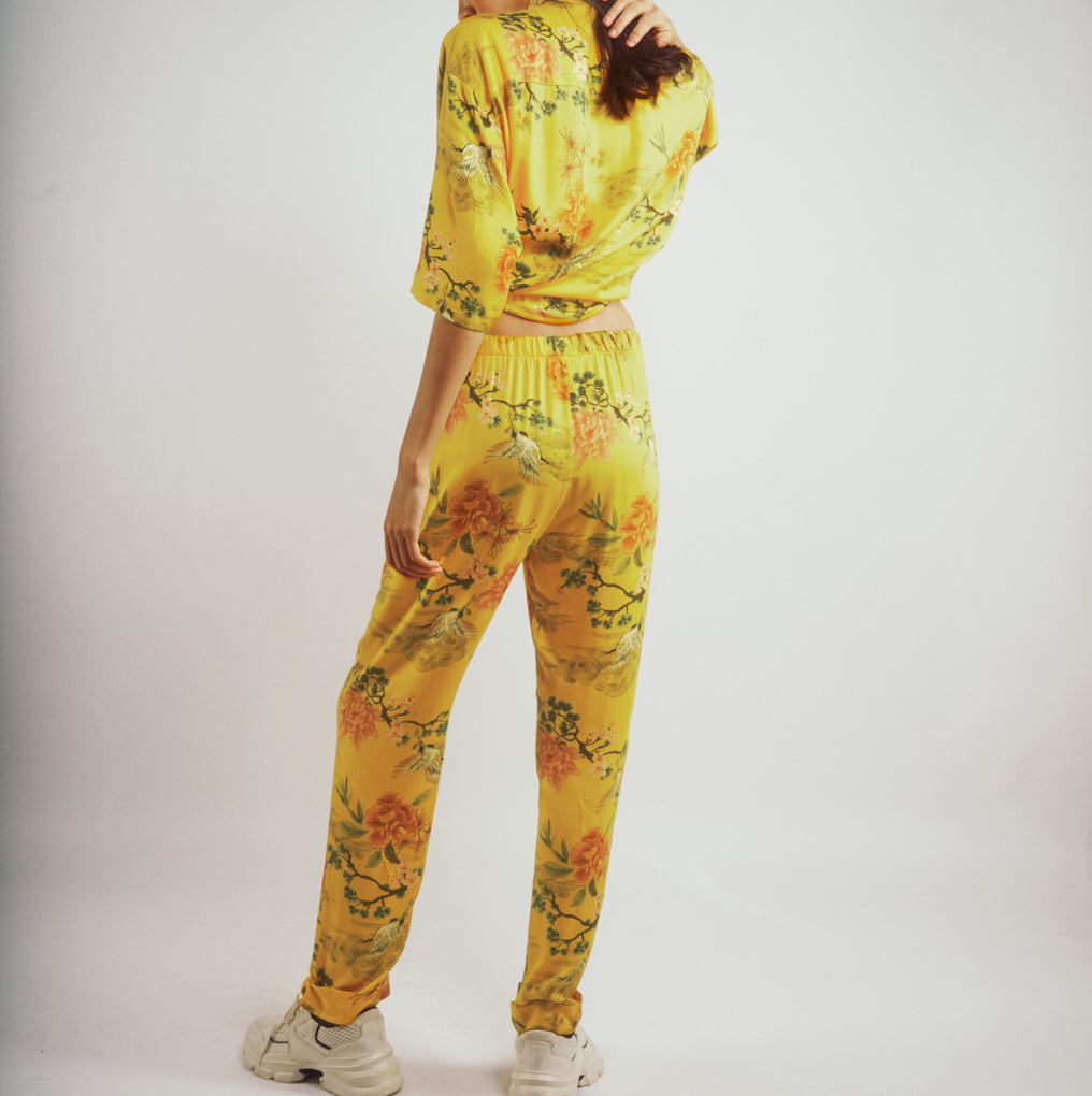 jjPantalon imprimé GAILLON | Parisienne et Alors 