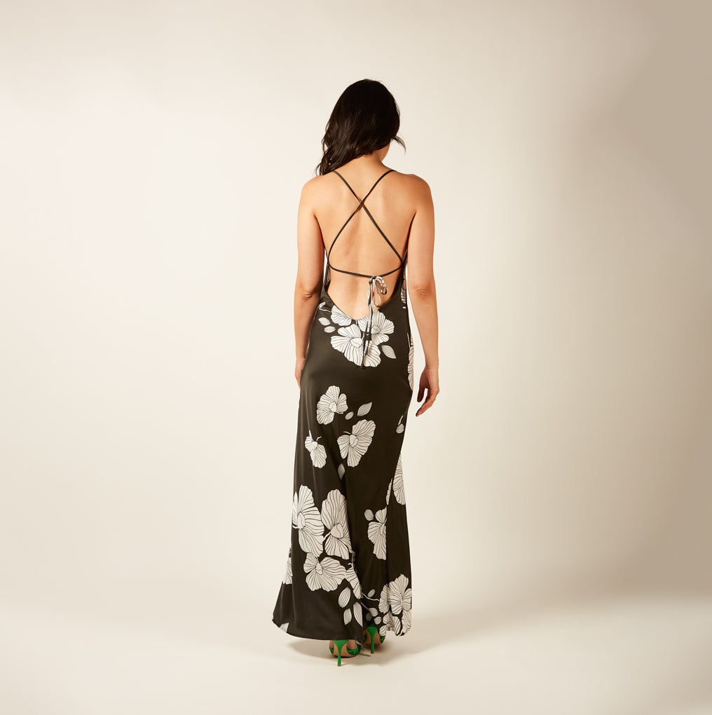  Backless dress CANETTES | Parisienne et Alors 