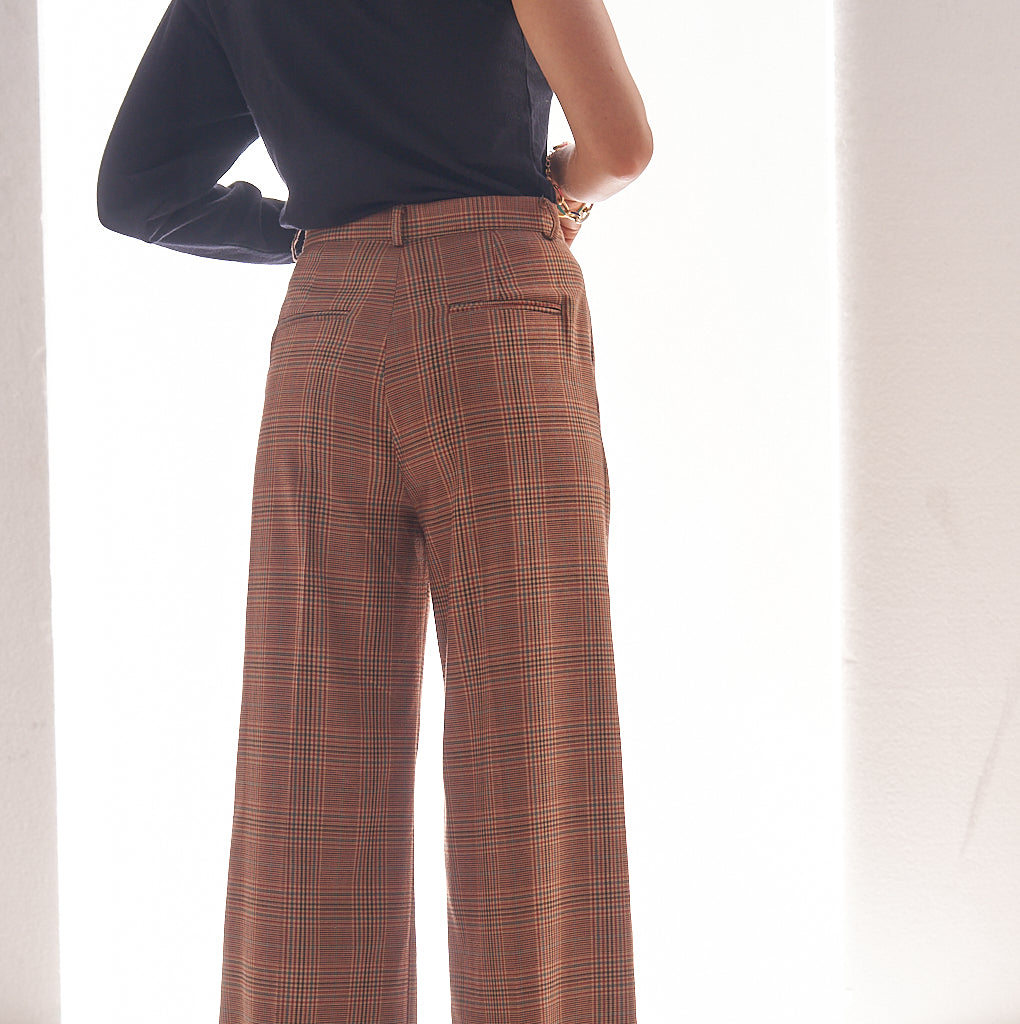 jjPantalon à carreaux RONDEAUX