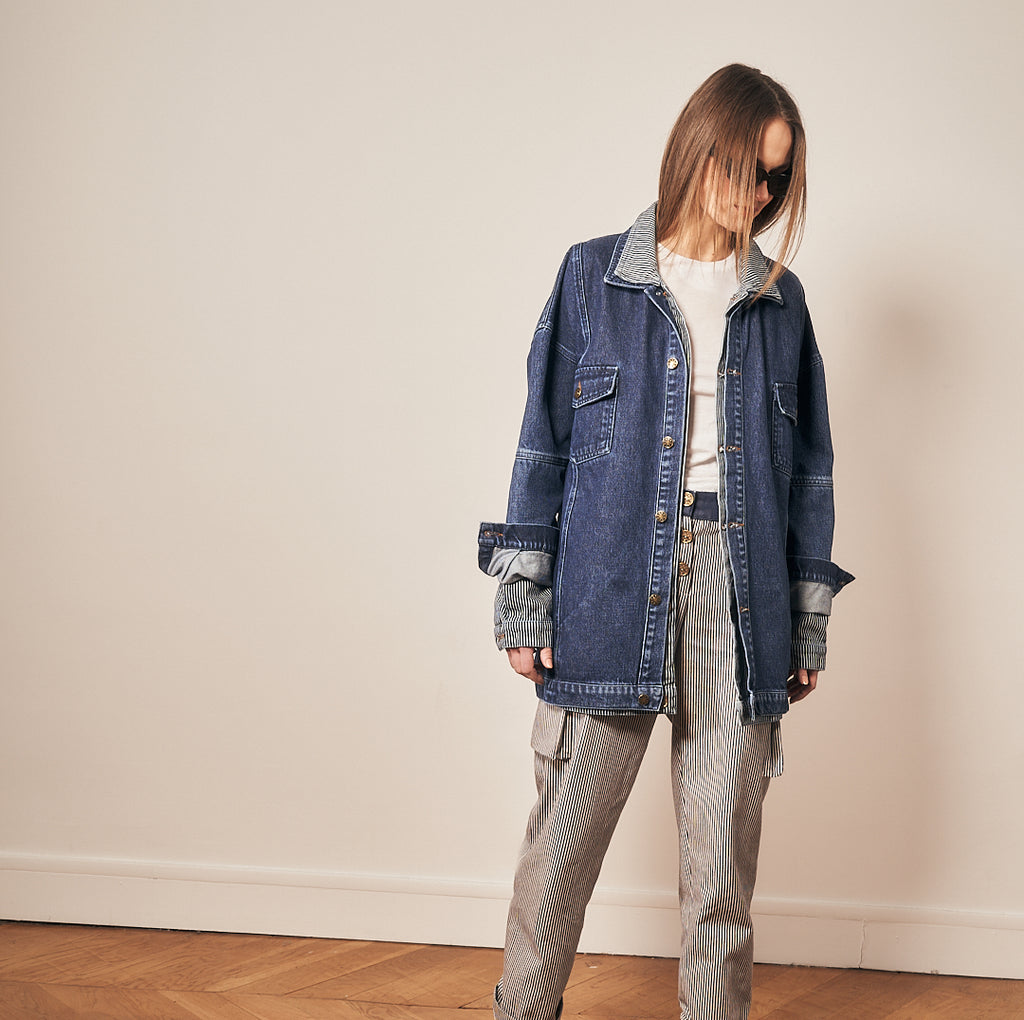  Veste en jeans MARRONNIERS | Parisienne et Alors 