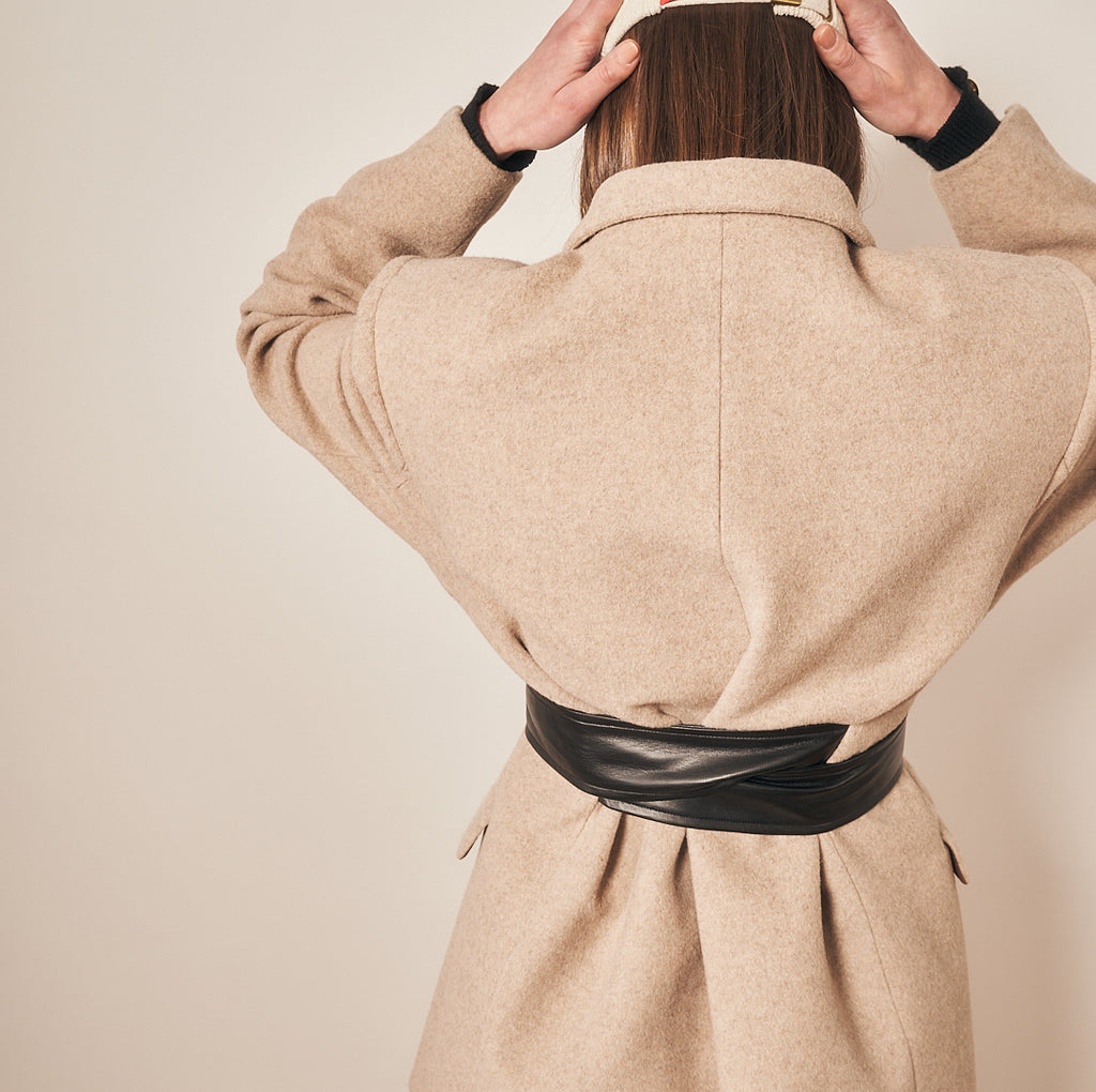 jjBelted jacket MILLE | Parisienne et Alors 