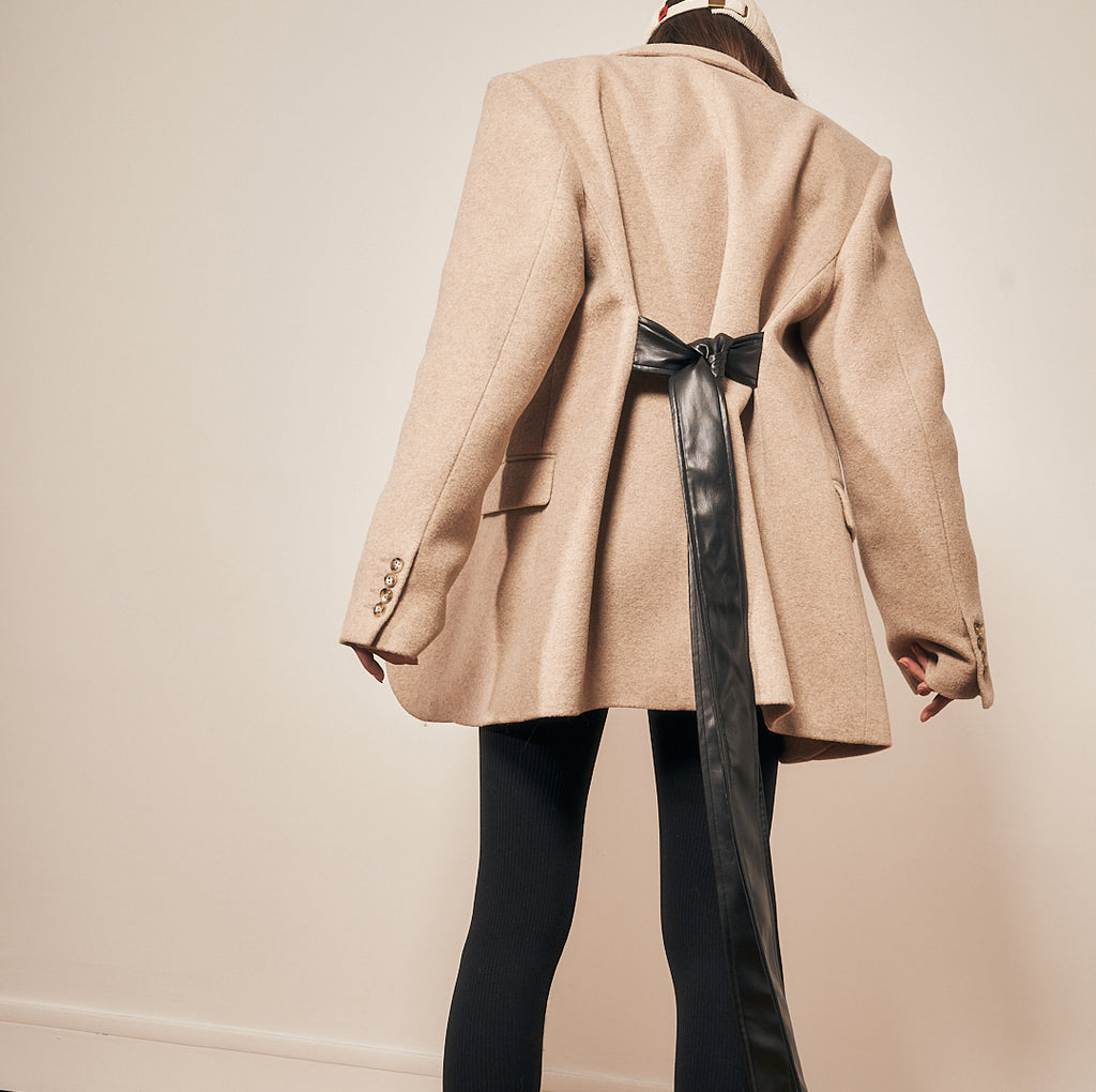 jjBelted jacket MILLE | Parisienne et Alors 