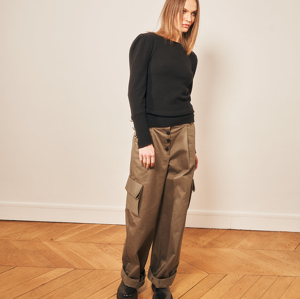 jjPull manches bouffantes WILSON | Parisienne et Alors 