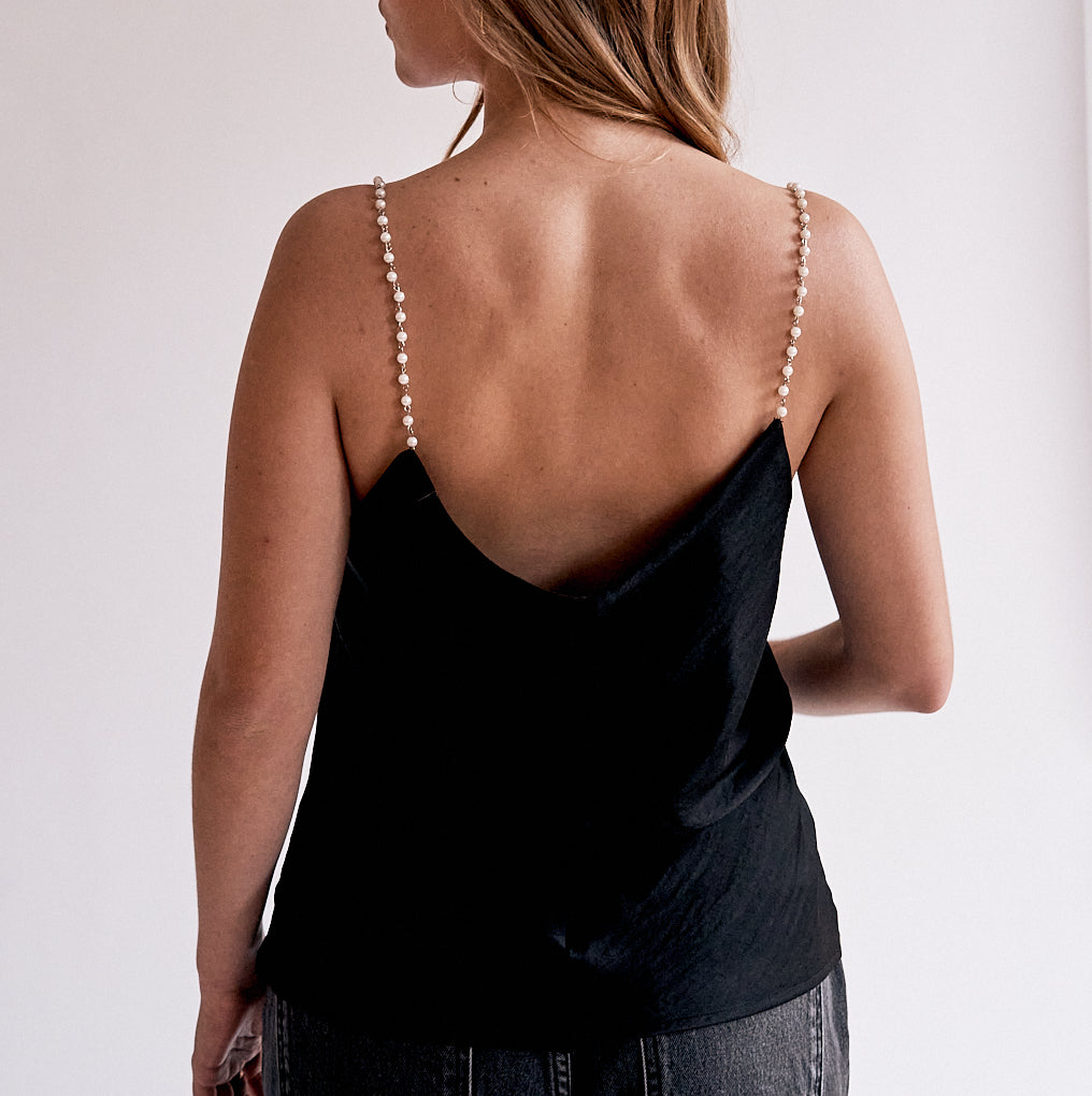 jjtop bretelles en perles LEONTINE | Parisienne et Alors 