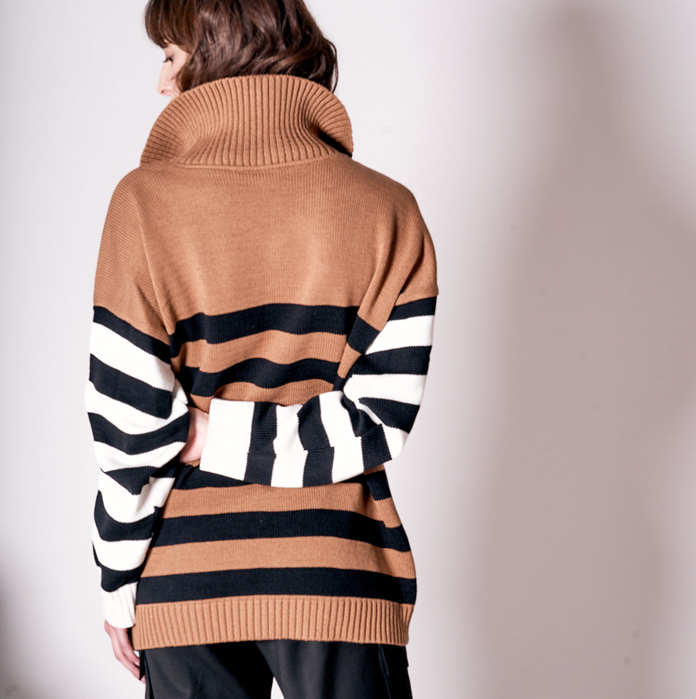 jjPull camionneur rayé SURENE | Parisienne et Alors 