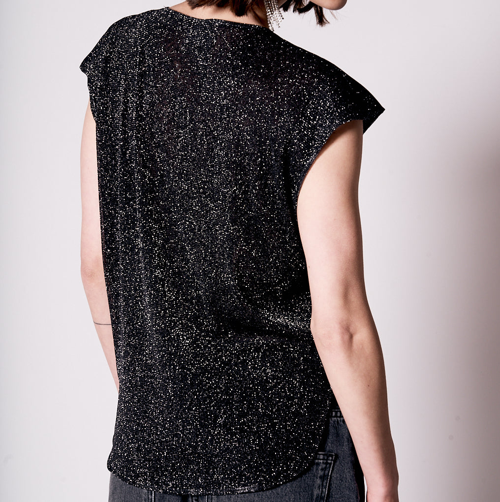 jjtop en lurex PERCIER | Parisienne et Alors 