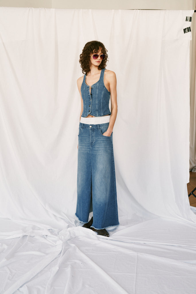 jjGilet en jean DELAITRE | Parisienne et Alors 