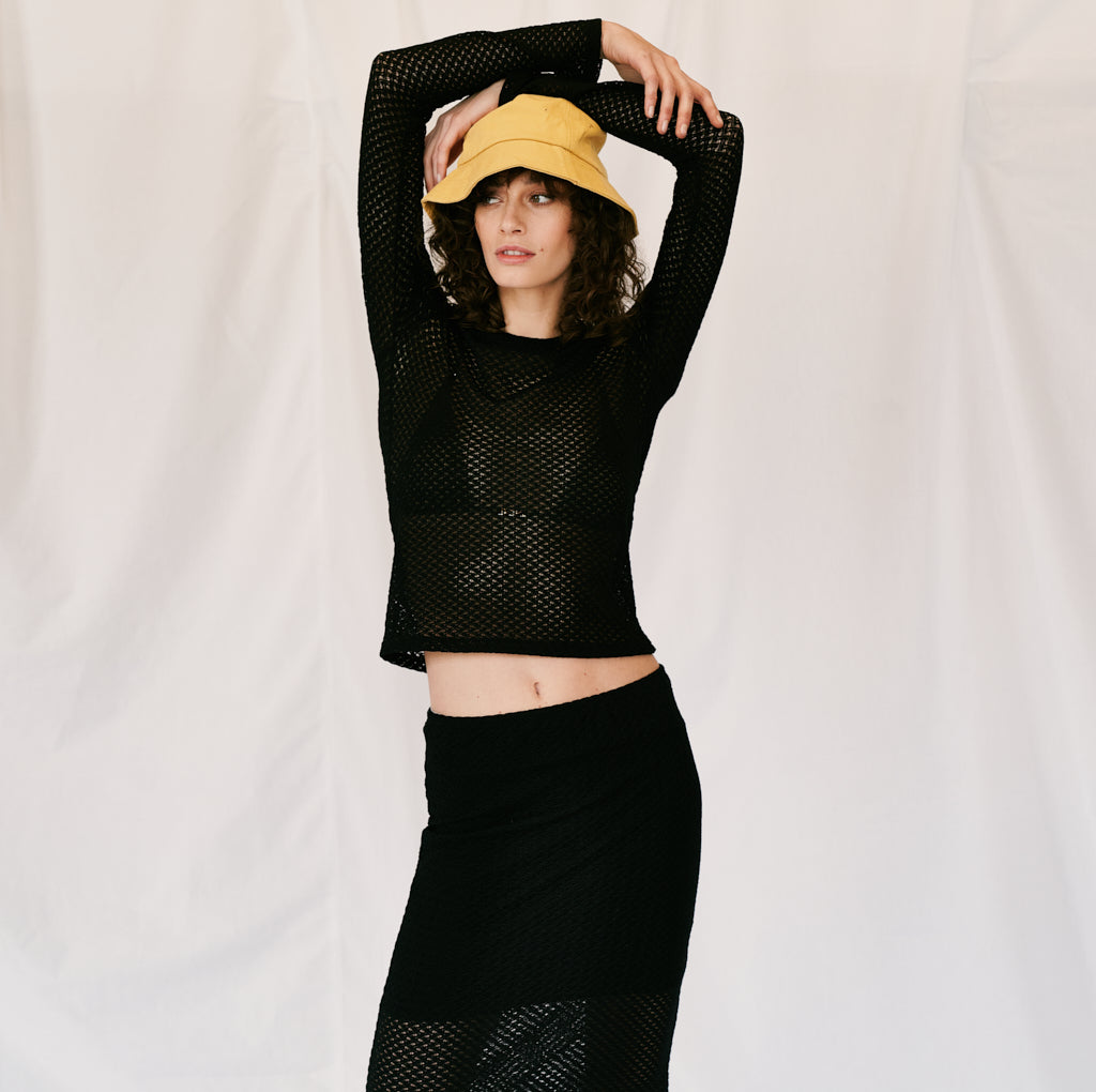 jjtop en résille DAUNAY | Parisienne et Alors 