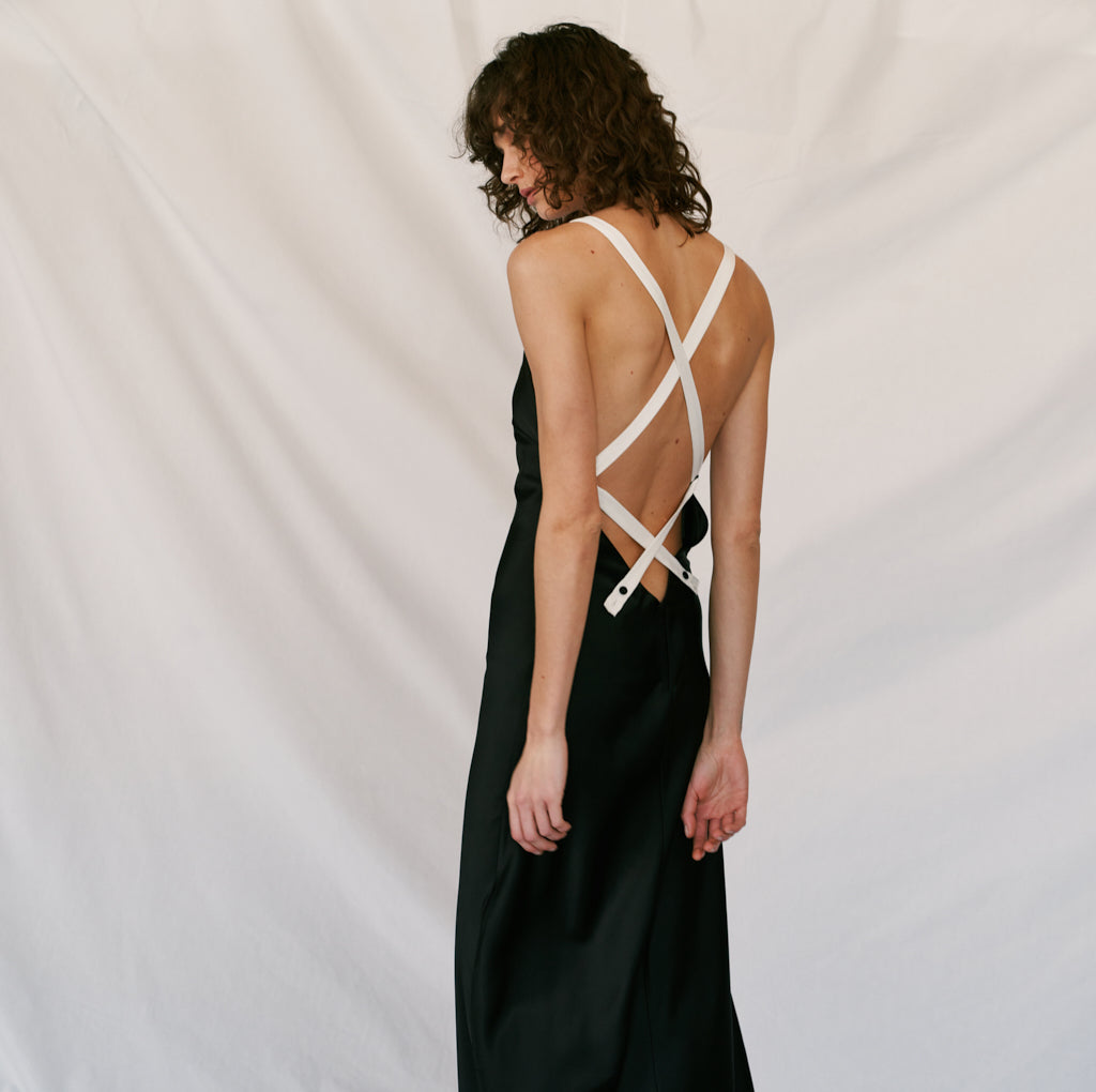  JACOB long dress with bare back | Parisienne et Alors 